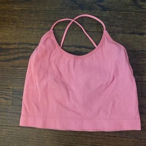 Colsie pink seamless tank top